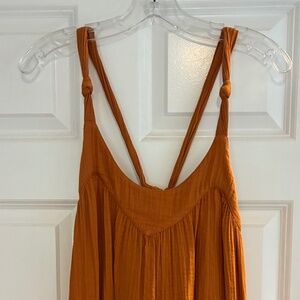 Xirena Rumi tie back cotton gauze dress